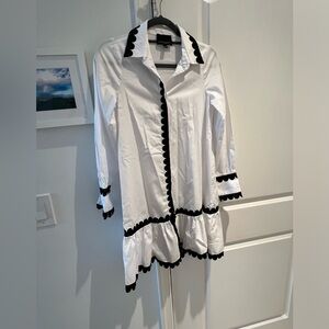 Cynthia Rowley button down short dress